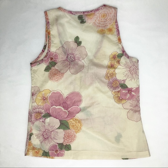 French Connection Floral Sleeveless Blouse… - Picture 5 of 10